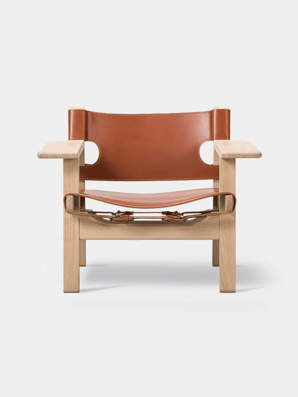 FAUTEUIL BAS BOIS ET CUIR 002